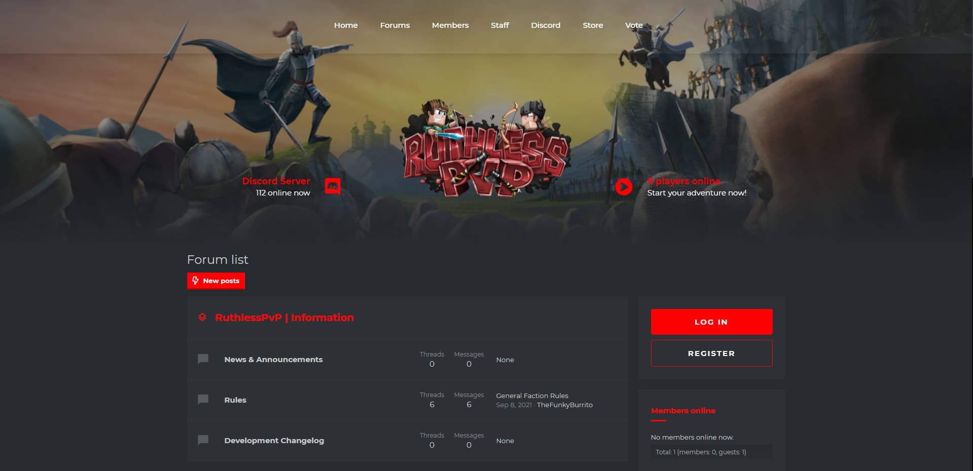 RuthlessPvP — Forums
